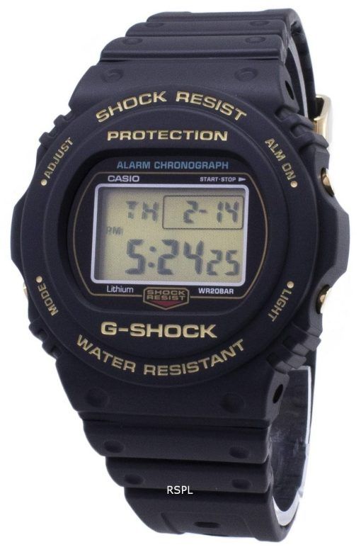 Montre Casio G-Shock DW-5735D-1 b DW5735D-1 b résistant aux chocs Digital 200M masculin