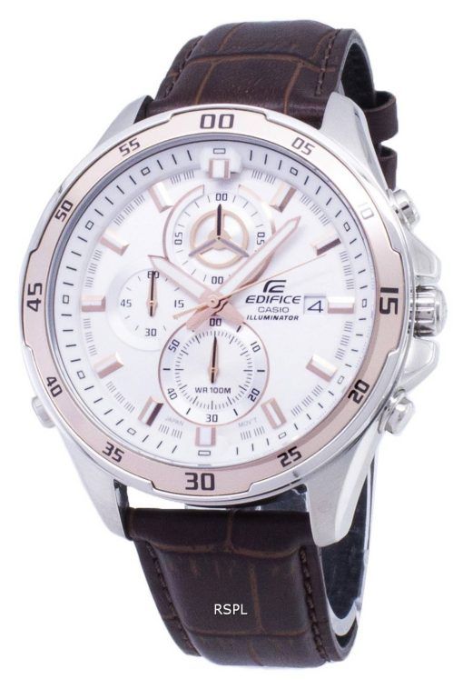 Casio Edifice ef-547L-7AV EFR547L-7AV chronographe illuminateur analogique montre homme