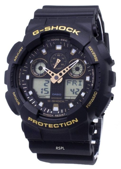 Casio G-Shock GA-100GBX-1 a 9 GA100GBX-1 a 9 Analog Digital 200M Watch hommes