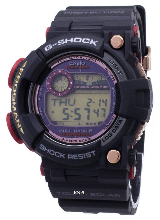Casio G-Shock Frogman GWF-1035F-1 GWF1035F-1 marée graphique numérique montre homme