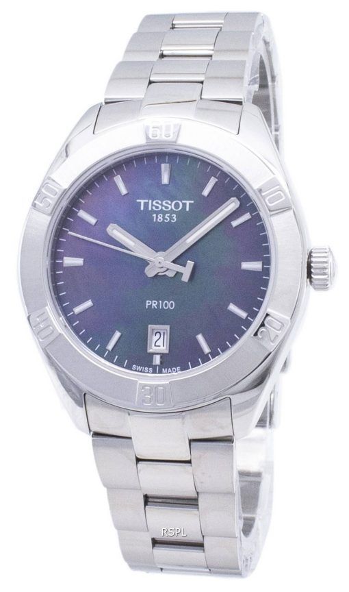 Tissot T-Classic PR 100 T 101.910.11.121.00 T1019101112100 quartz Analog montre femme