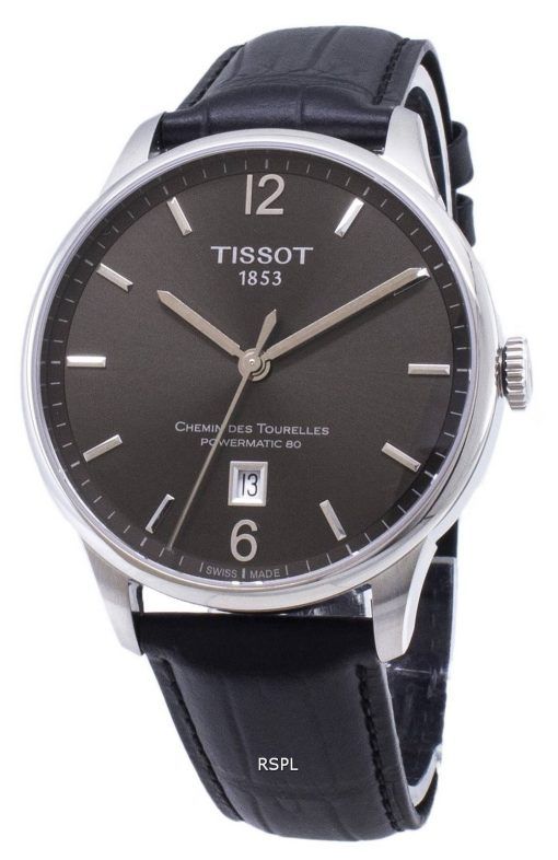 Tissot T-Classic Chemin Des Tourelles T099.407.16.447.00 T0994071644700 Powermatic 80 montre homme