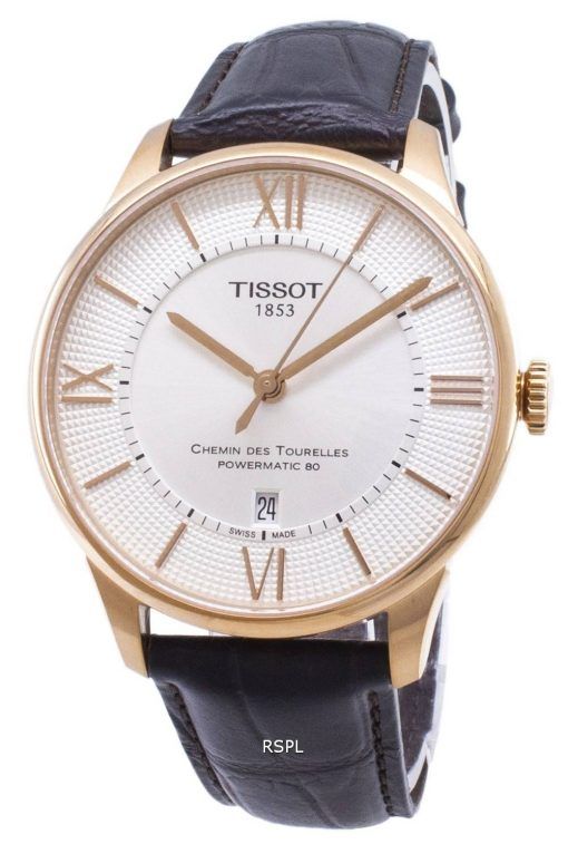 Tissot T-Classic Chemin Des Tourelles T099.407.36.038.00 T0994073603800 Powermatic 80 montre homme