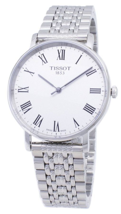 Tissot T-Classic Everytime moyen T 109.410.11.033.00 T1094101103300 quartz analogique montre homme