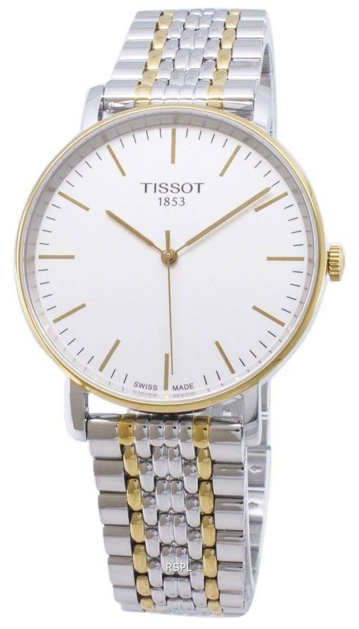 Tissot T-Classic Everytime moyen T 109.410.22.031.00 T1094102203100 quartz analogique montre homme