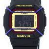 Montre Casio Baby-G numérique mondiale Temps 200M BGD-501-1B femmes
