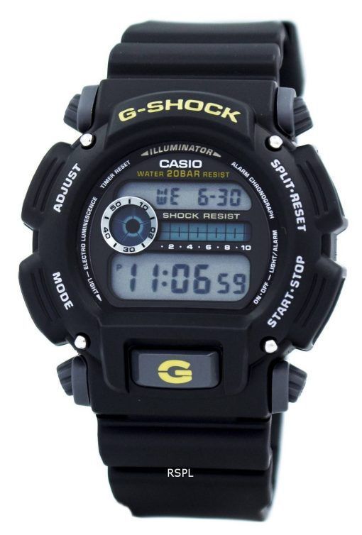 Montre numérique 200M Casio G-Shock DW-9052-1 b masculin