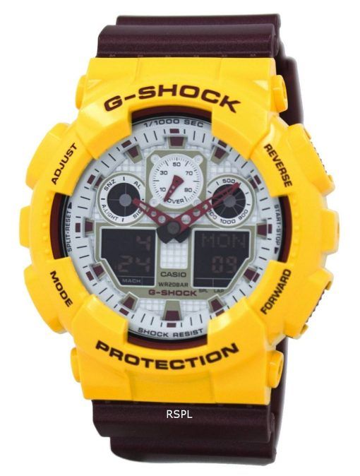 Montre Casio G-Shock Analog Digital GA-100CS-9 a masculin