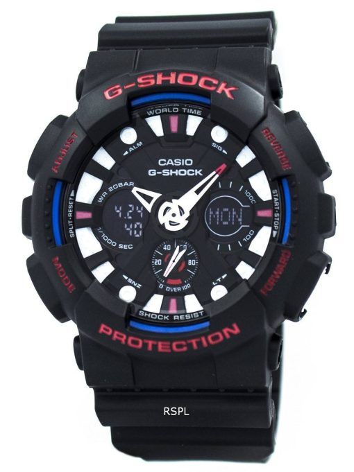 Casio G-Shock Analog digimonde temps alarme GA-120TR-1 a montre homme