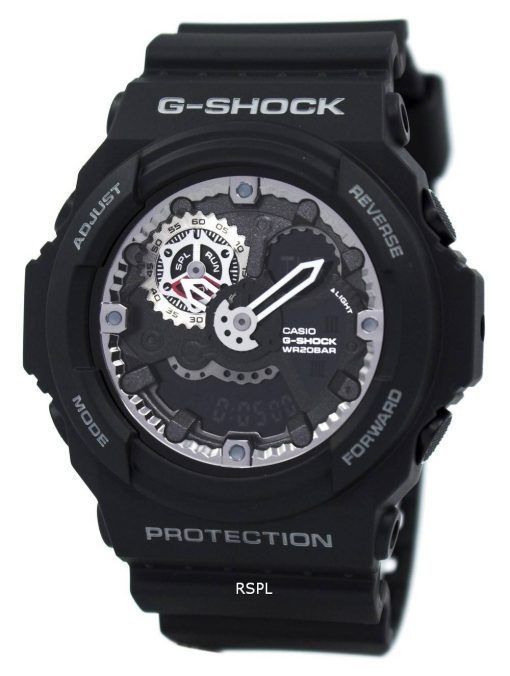 Casio G-Shock analogique-numérique ombre métallique 200M GA-300-1 a montre homme