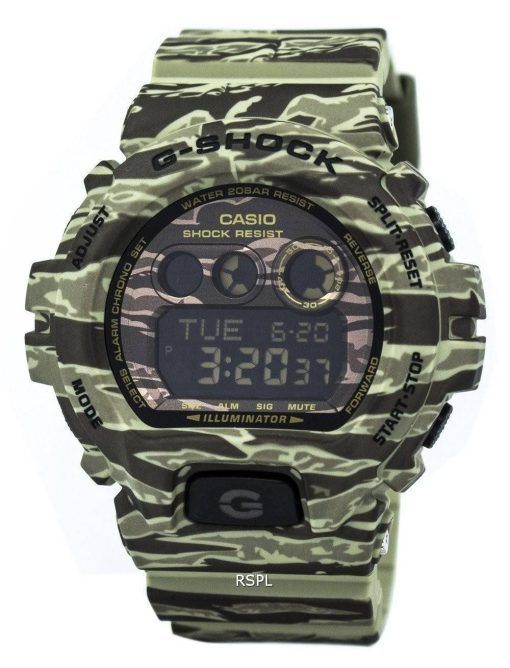 Montre Casio G-Shock Camouflage numérique série GD-X6900CM-5 masculine