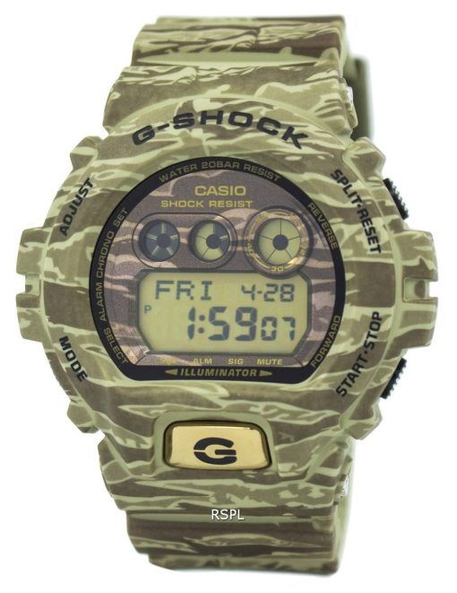Casio G-Shock Camouflage illuminateur monde temps 200M GD-X6900TC-5 montre homme