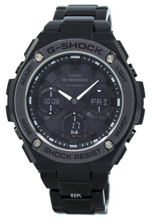 Casio Montre G-Shock G-STEEL Montre analogique numérique à temps universel GST-S110BD-1B