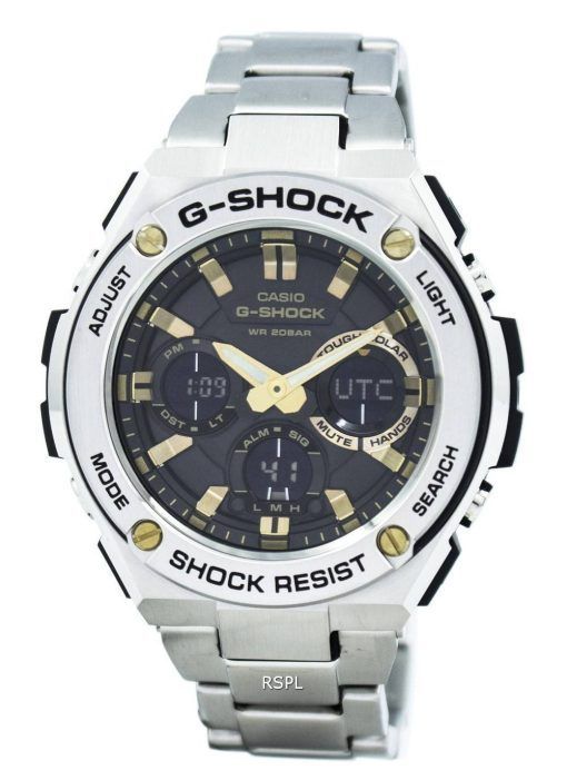 Montre Homme GST-S110D-1A9 Casque G-Shock G-STEEL Analogique-Numérique
