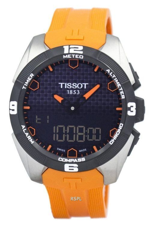 Montre Tissot T-Touch Expert solaire analogique-numérique T091.420.47.051.01 T0914204705101 masculin