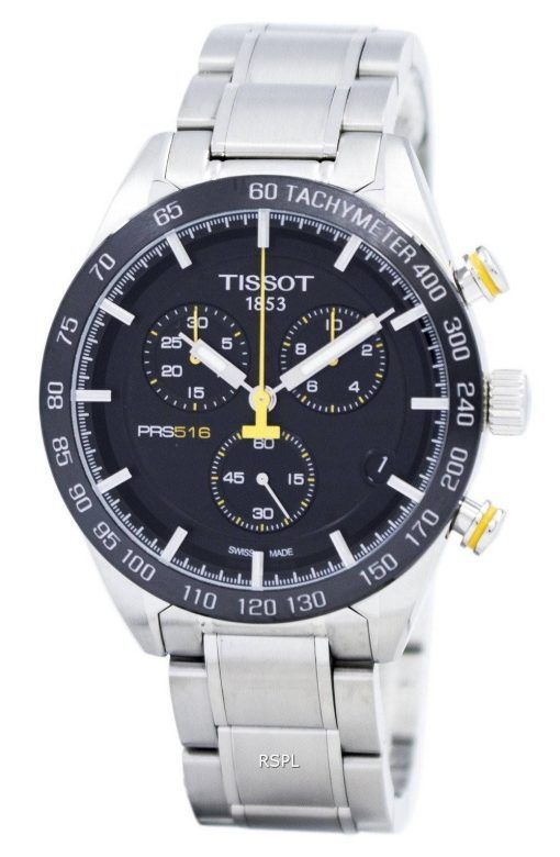 Montre Tissot PRS 516 Quartz chronographe T100.417.11.051.00 T1004171105100 masculin