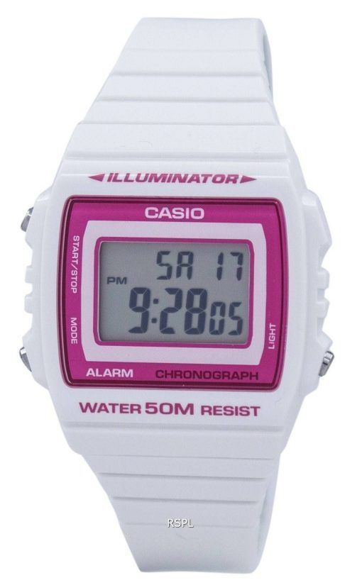 Casio Illuminator alarme chronographe montre unisexe numérique W-215H-7A2VDF W215H-7A2VDF
