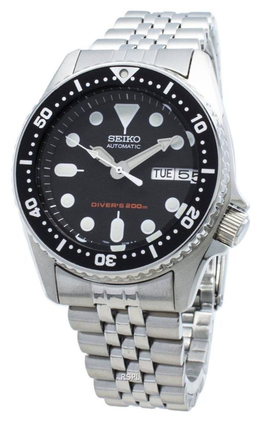 Remise à neuf de montre pour hommes Seiko Automatic SKX013K2 SKX013 SKX013K Divers 200M