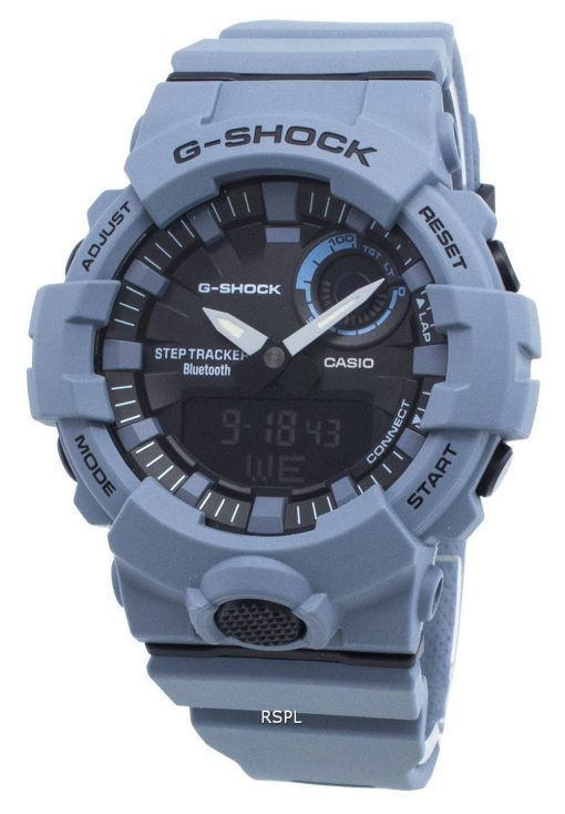 Montre Casio G-Shock Step Tracker GBA-800UC-2A pour hommes à liaison mobile à quartz