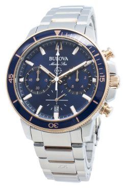 Montre Bulova Marine Star 98B301 chronographe à quartz pour homme