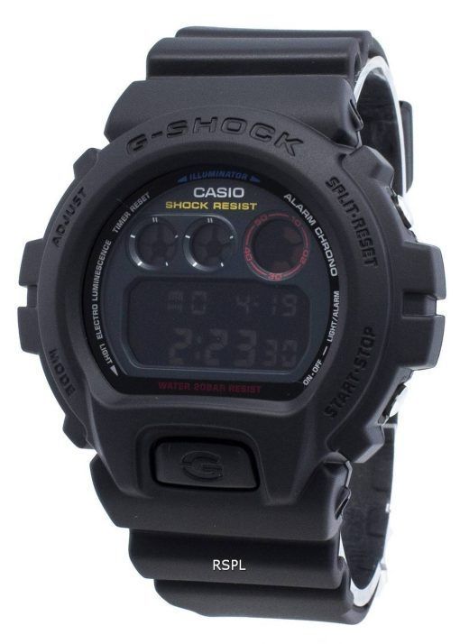 Montre pour homme Casio G-Shock DW-6900BMC-1 DW6900BMC-1 résistant aux chocs, Quartz 200M