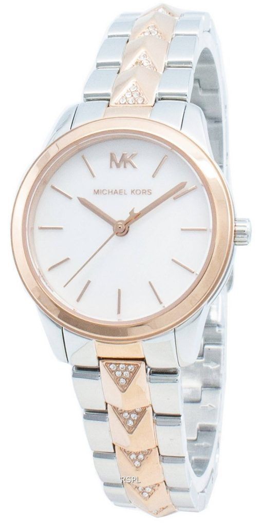 Michael Kors Runway Mercer MK6717 Diamond Accents Quartz Montre femme