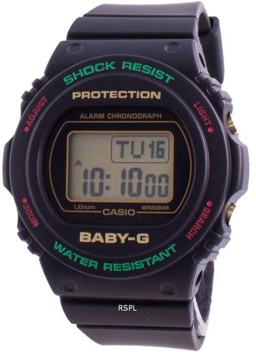 Montre pour femme Casio Baby-G BGD-570TH-1 résistant aux chocs 200M