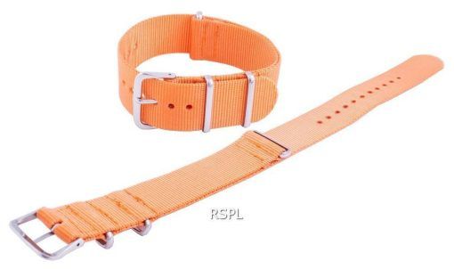 Bracelet Seiko Orange NATO7 Nylon 22mm