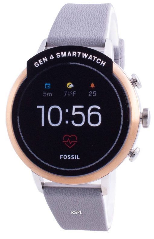 Fossil Venture HR Gen 4 FTW6016 Grey Womens Smartwatch