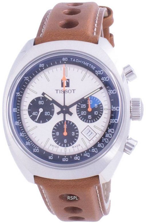 Montre Tissot Heritage 1973 chronographe automatique T124.427.16.031.01 T1244271603101 100M homme