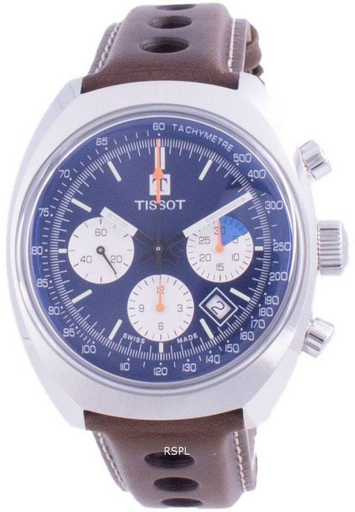 Montre Tissot Heritage 1973 chronographe automatique T124.427.16.041.00 T1244271604100 100M homme