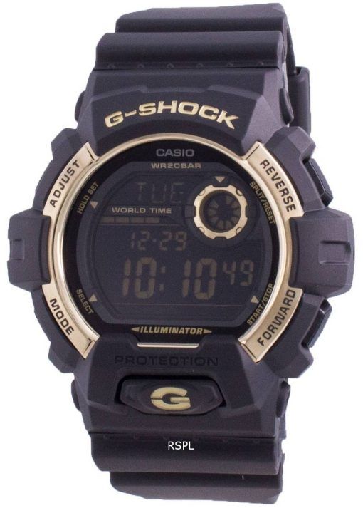 HORSMontre pour homme Casio G-Shock Digital G-8900GB-1 G8900GB-1 200M