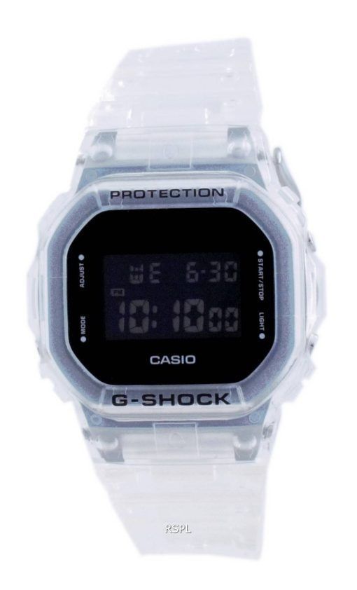 Montre pour homme Casio G-Shock Skeleton Transparent Diver&#39,s Digital DW-5600SKE-7 DW5600SKE-7 200M