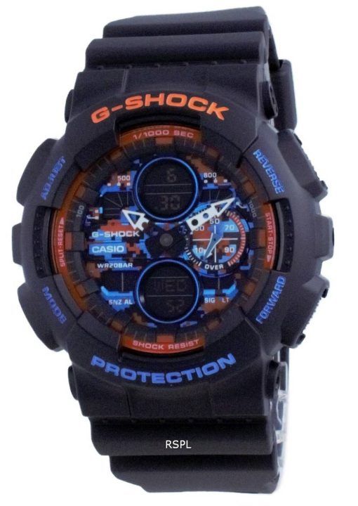 Montre pour homme Casio G-Shock City Analog Digital Diver GA-140CT-1A GA140CT-1 200M