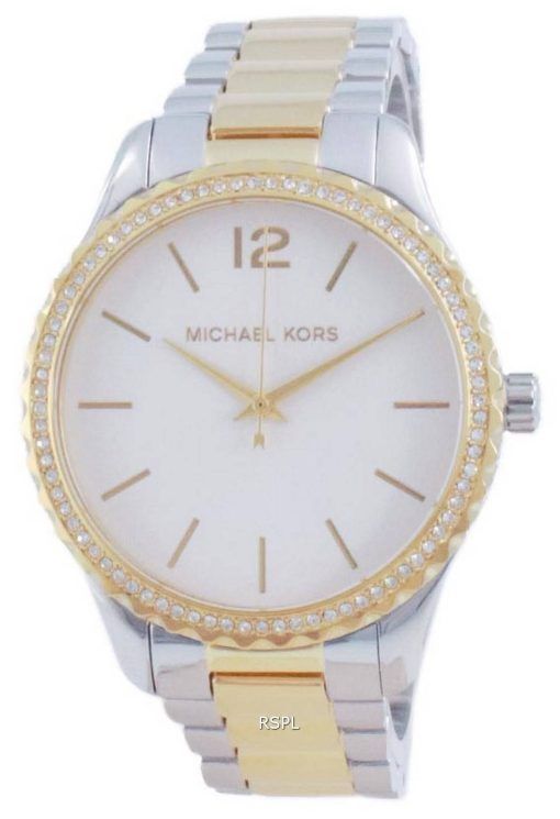 Michael Kors Layton Quartz Diamant Accents MK6899 Montre Femme