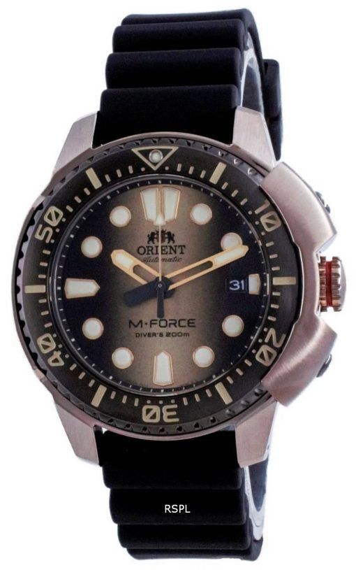 Montre Homme Orient M-Force 70th Anniversary Limited Edition Automatic Diver RA-AC0L05G00B 200M