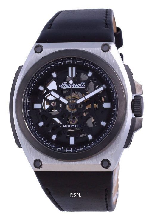 Ingersoll The Motion Skeleton Dial Leather Automatic I11702 Men's Watch