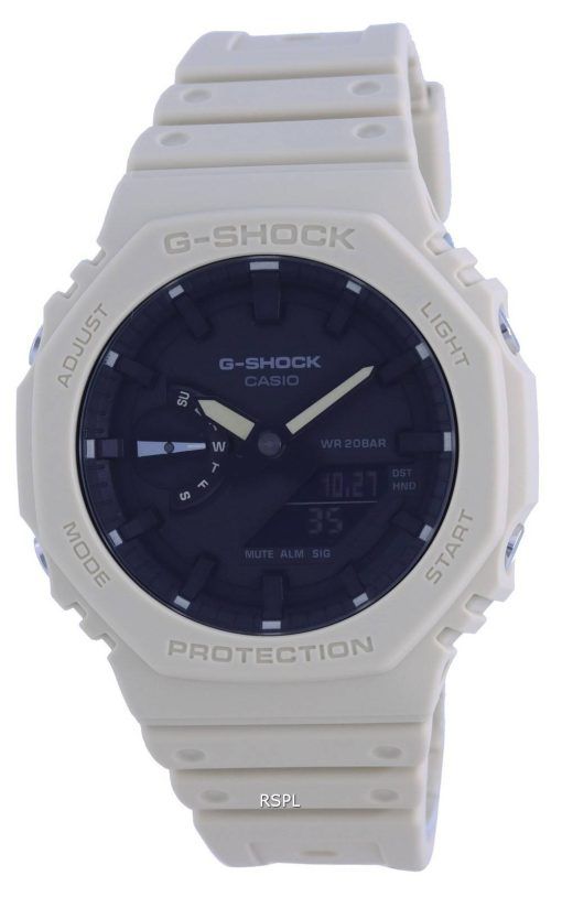 Montre Casio G-Shock Standard Analogique NumÃ©rique RÃ©sine Bracelet GA-2100-5A GA2100-5 200M Homme