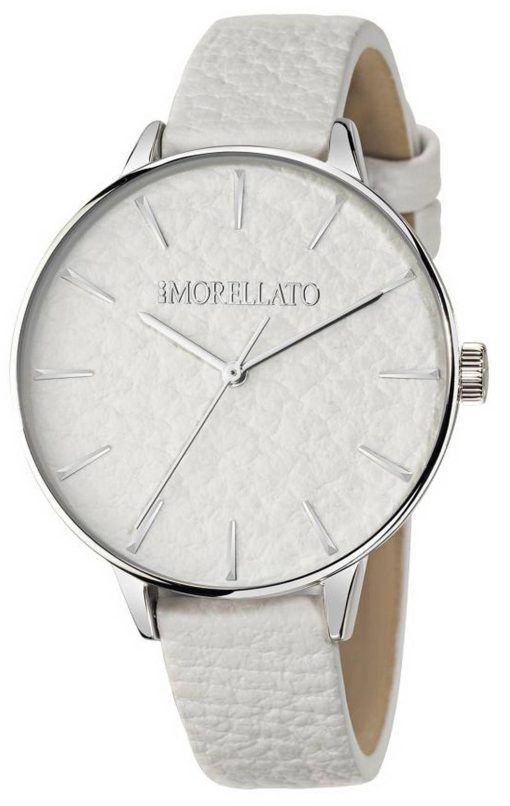 Montre femme Morellato Ninfa cadran blanc bracelet en cuir quartz R0151141514