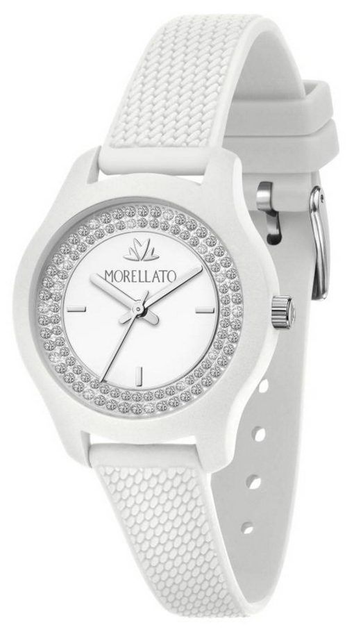 Montre femme Morellato cadran blanc doux bracelet en plastique Quartz R0151163508