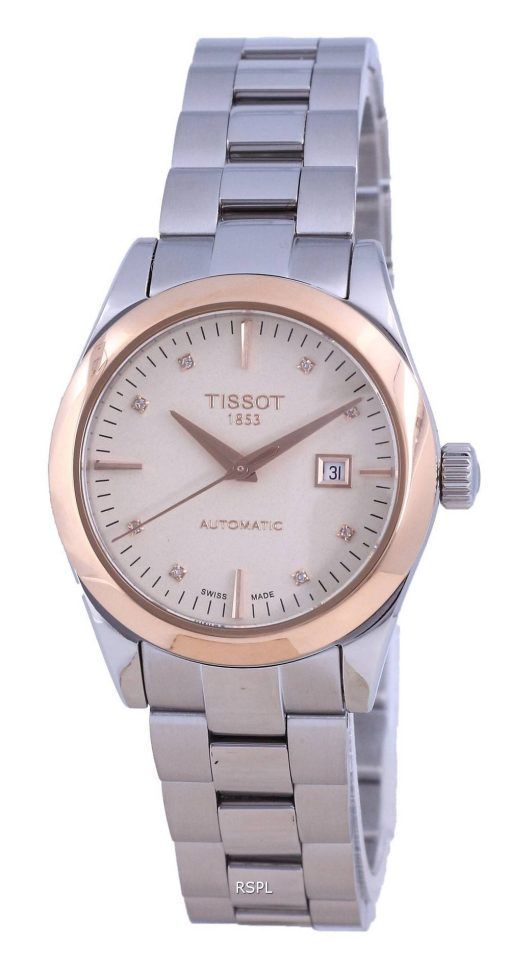 Montre femme Tissot T-Gold T-My Lady Diamond Accents en or 18 carats automatique T930.007.41.266.00 T9300074126600