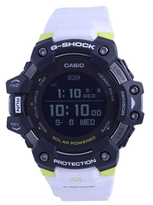 Casio G-Shock G-Squad Moniteur de fréquence cardiaque numérique GBD-H1000-1A7 GBDH1000-1 200M Montre de sport intelligente