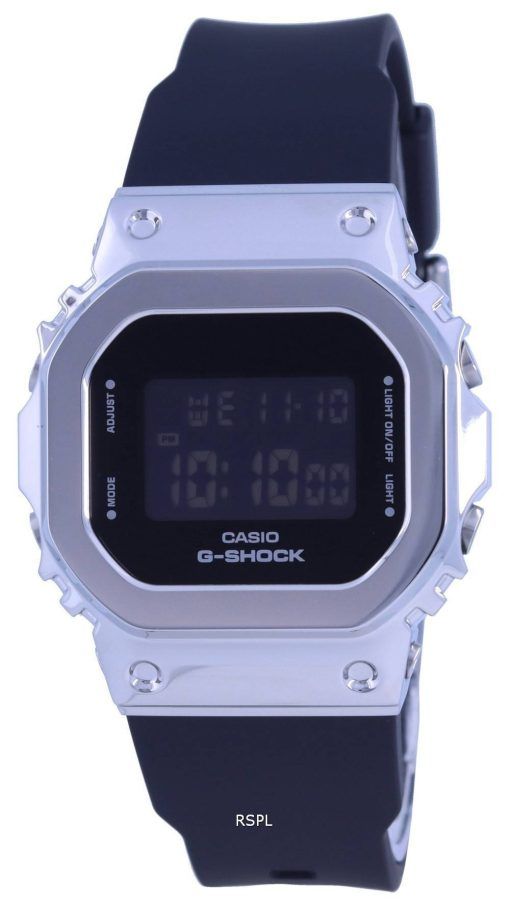 Montre Casio G-Shock Digital Resin Strap GM-S5600-1 GMS5600-1 200M pour femme