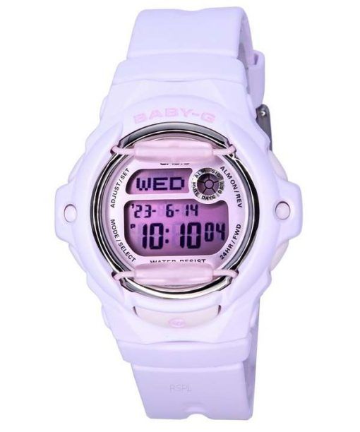 Montre pour femme Casio Baby-G numérique bracelet en résine rose Quartz BG-169U-4B 200M
