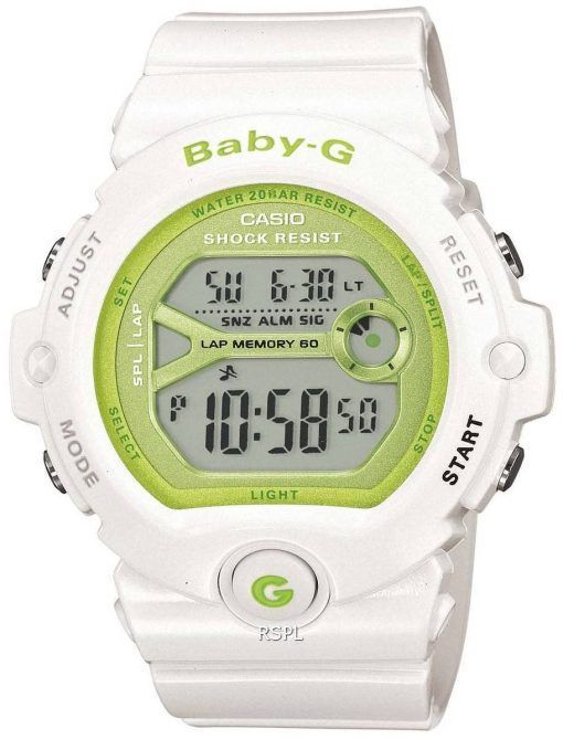 Montre pour femme Casio Baby-G pour les coureurs double fuseau horaire 200M BG-6903-7E