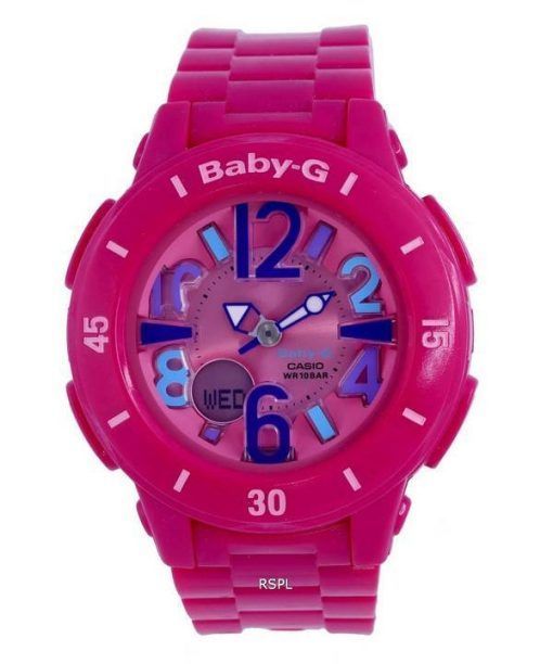 Montre pour femme Casio Baby-G Neon Marine Analog Digital Quartz BGA-171-4B1.G BGA171-4B1 100M
