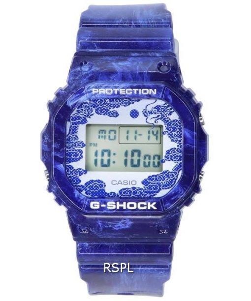 Montre pour homme Casio Subcrew x G-Shock édition limitée à quartz numérique DW-5600BWP-2 DW5600BWP-2 200M