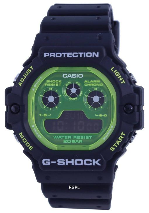 Montre Casio G-Shock Tech squelette numérique DW-5900TS-1 DW5900TS-1 200M pour homme