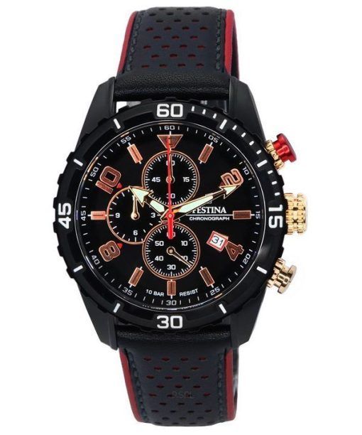 Festina Sport chronographe cadran noir Quartz F20519-4 F205194 100M montre homme fr