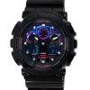 Casio G-Shock Virtual Rainbow Analog Digital Quartz GA-100RGB-1A GA100RGB-1 200M Montre Homme